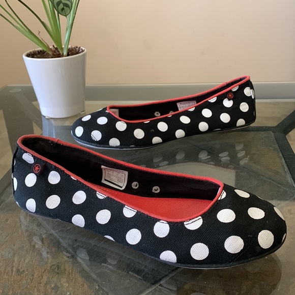 Converse Shoes - CONVERSE Coolittes Polka Dot Ballet Flat